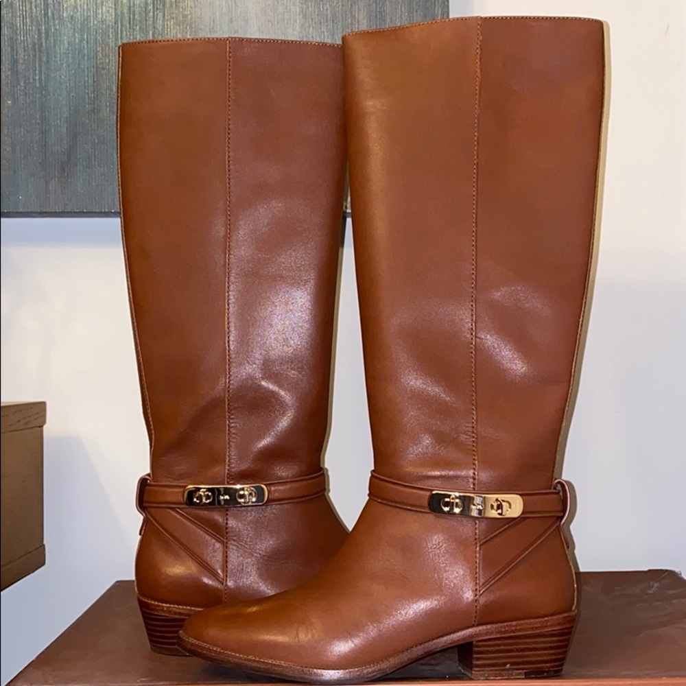 Coach saddle boots